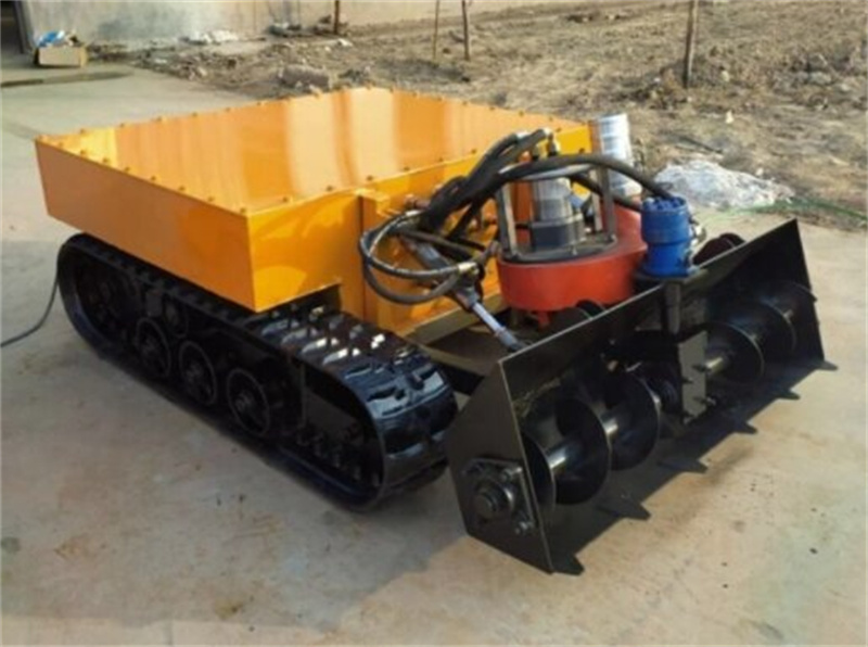 污泥清淤机器人，把暗渠里的黑泥一卷而空！